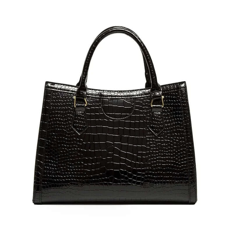 Big Croc Pattern Composite Ladies Bolsa Bags