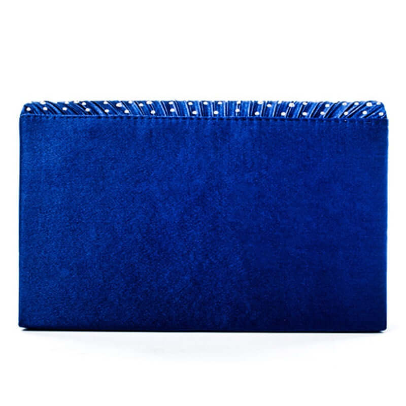 Pearl Clutch Bag Blue