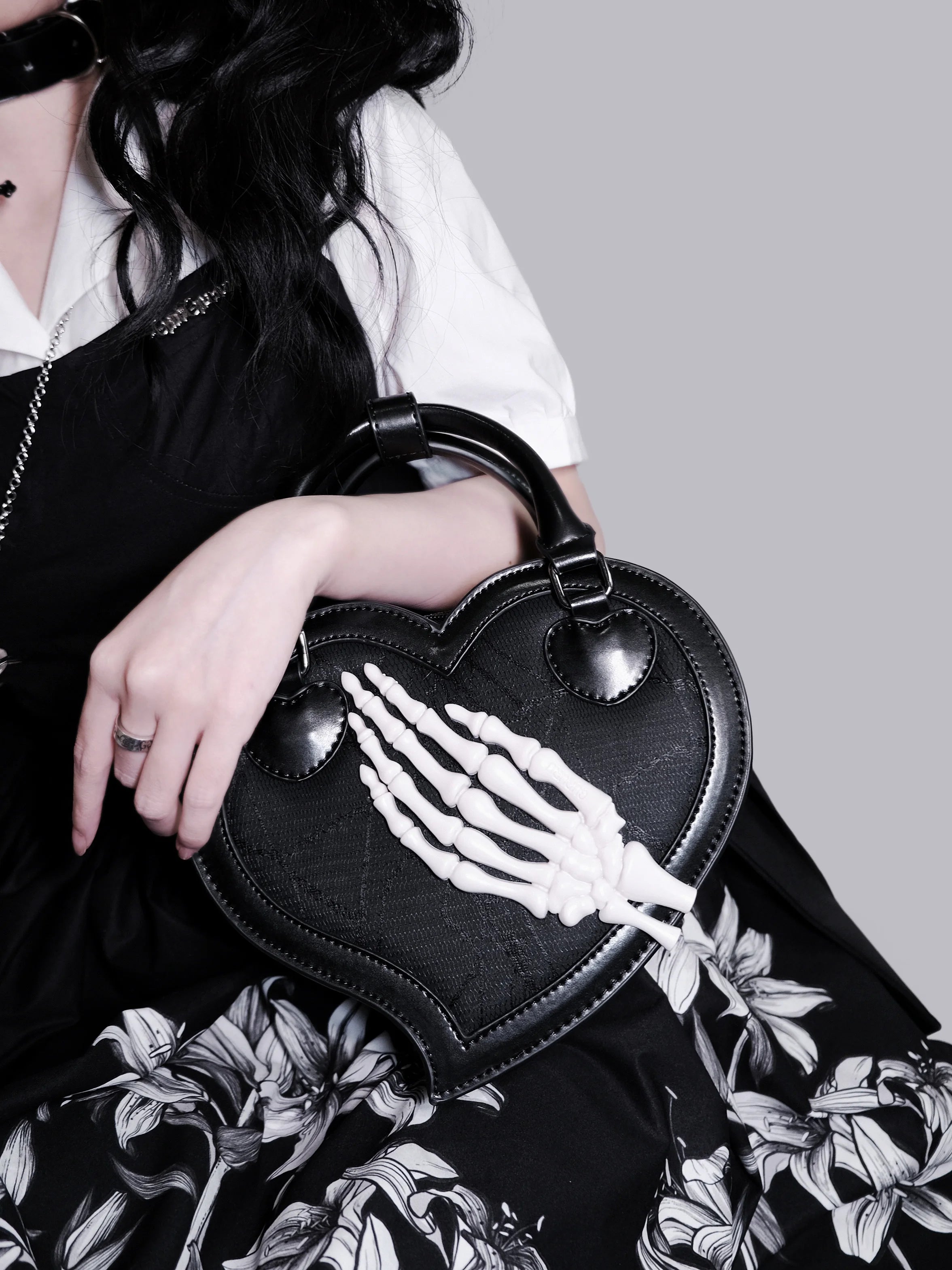 Skull Claw Heart Lolita Handbag