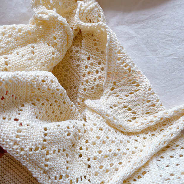 Hollow Lazy Crochet Boho Bag Off-White