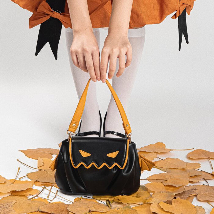 Pumpkin Mini Cute Halloween Gothic Handbag