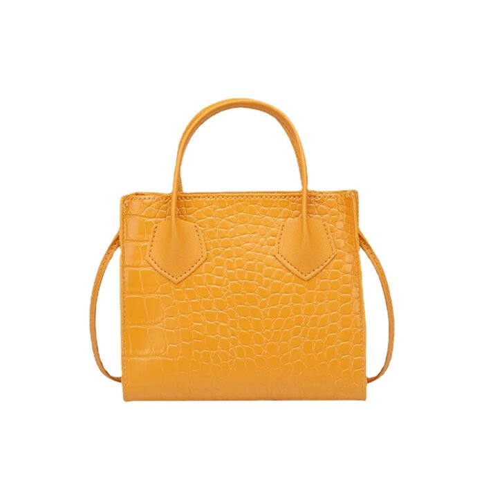 Fashion Crocodile Patter Mini Messenger Crossbody Handbags