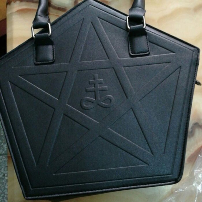 Pentagram Dark Gothic Shoulder Purse Bag