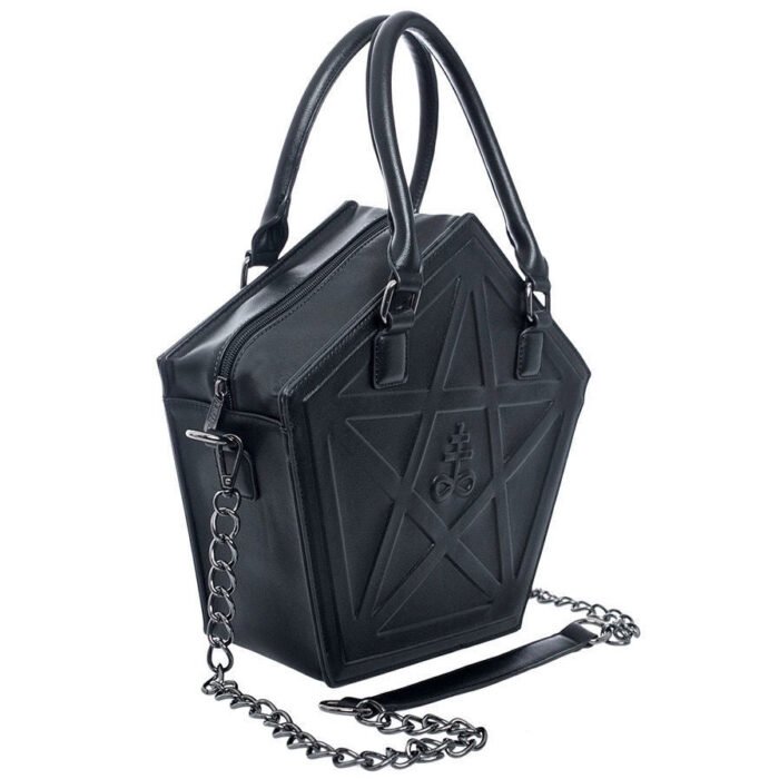 Pentagram Dark Gothic Shoulder Purse Bag