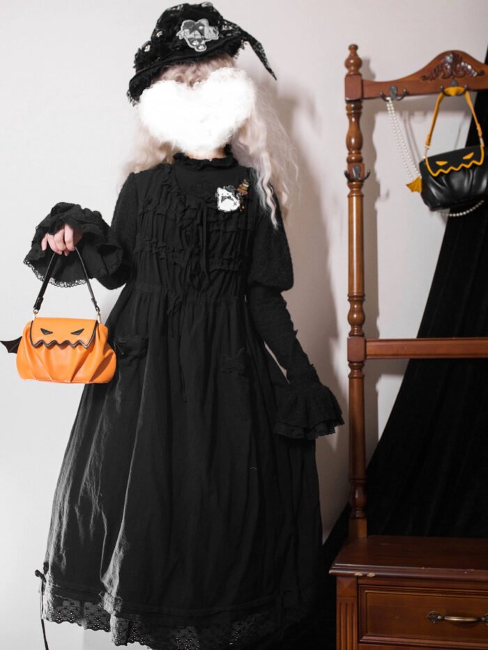 Pumpkin Mini Cute Halloween Gothic Handbag