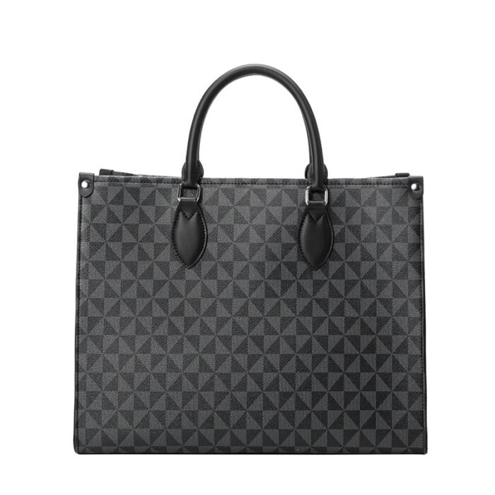 Leather Squared Woke Tote Luxury Designer